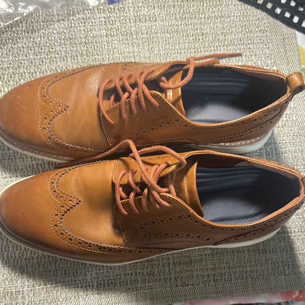 Cole Haan Orig GrandEvolution Short Wingtip C26930 Size 11.5 M Casual/Dress